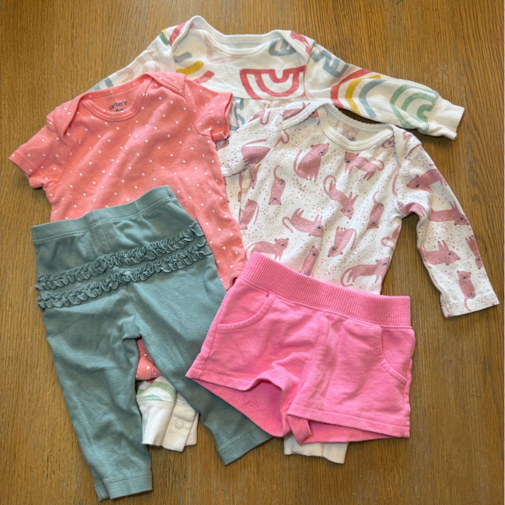 6 month girls outfits